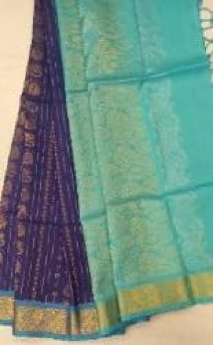 SOFT SILK SAREE WITH BLOUSE